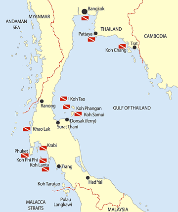 koh chang scuba map