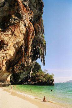 Railay, Tonsai, adventure holidays Thailand