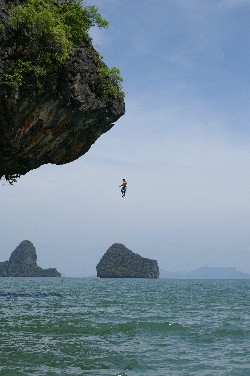 deep water solo koh yao noi