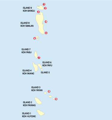 similan scuba map