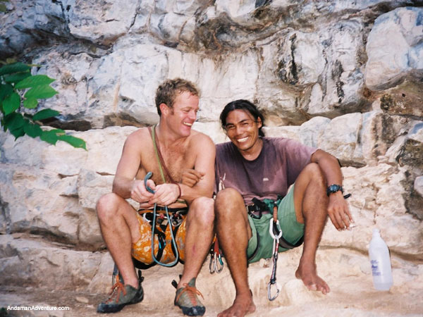 Rock climb Phi Phi, near Ao Nang, Koh Lao Liang and Tonsai, Krabi, Thailand climbing